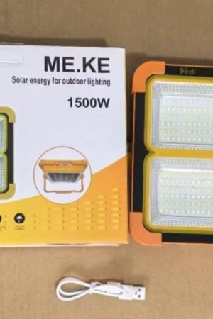 Lampe solaire et rechargeable 1500w