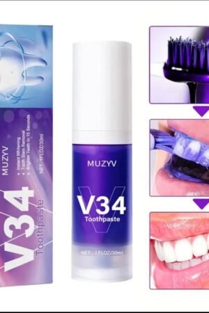Dentifrice blanchissant V34